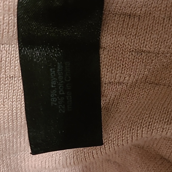 Lane Bryant Black Cream Triangle Lace Cut Pattern 3/4 Sleeve Midi Dress Size 18 - Picture 8 of 8